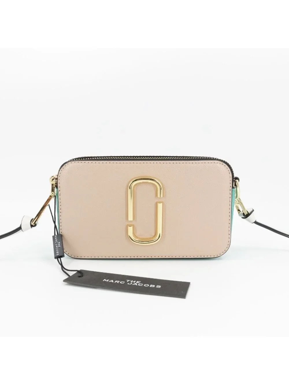 Marc Jacobs Women's Snapshot Bag in Beige Leather Flesh Brown OS